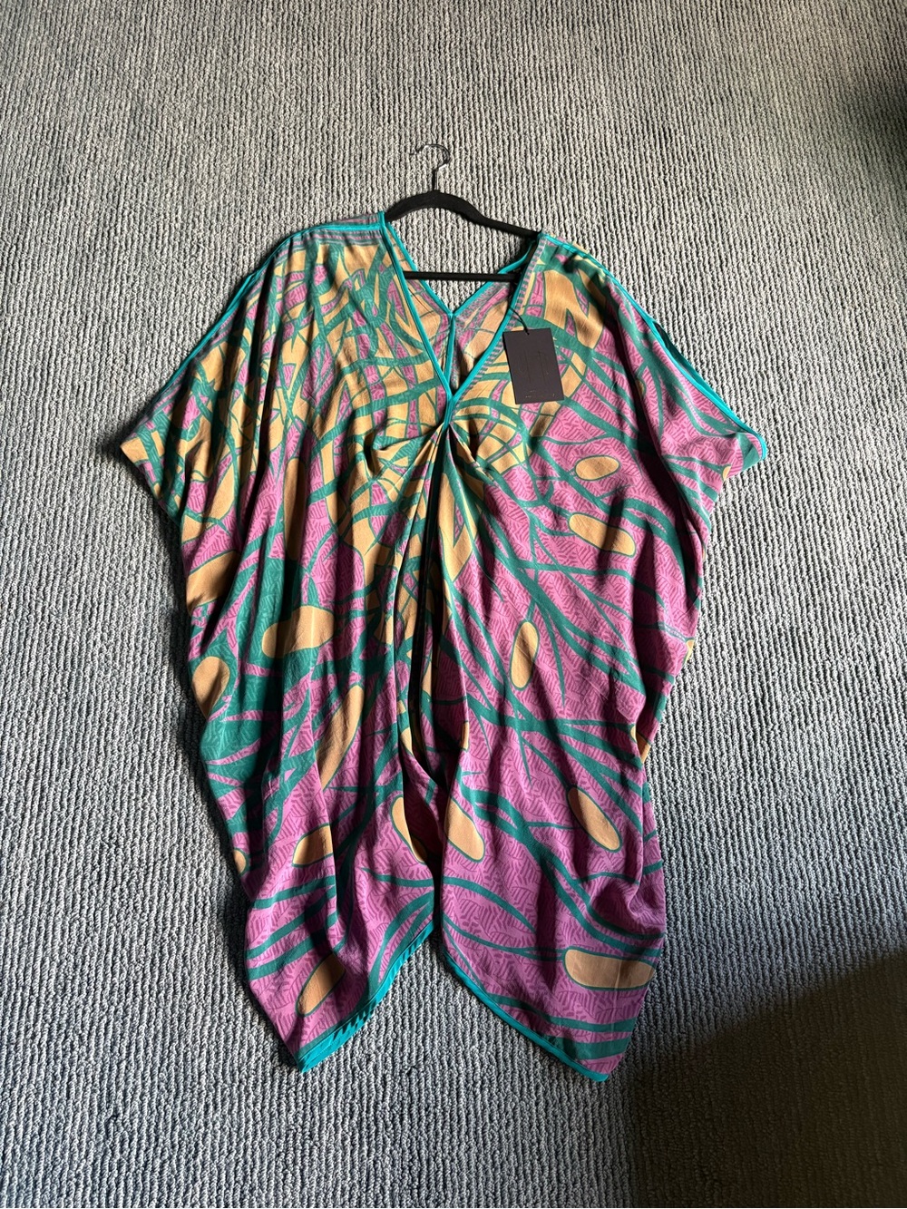 NWT House of Who Kimono Caftan - Picture 3 of 12